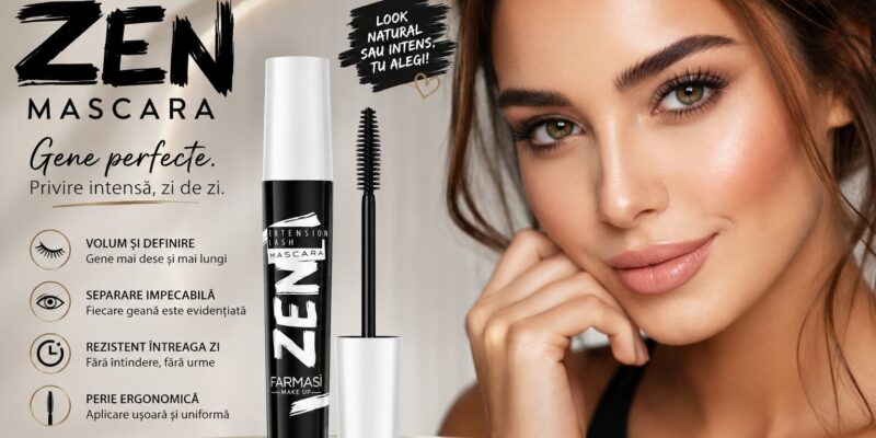 Rimel mascara Zen de la Farmasi